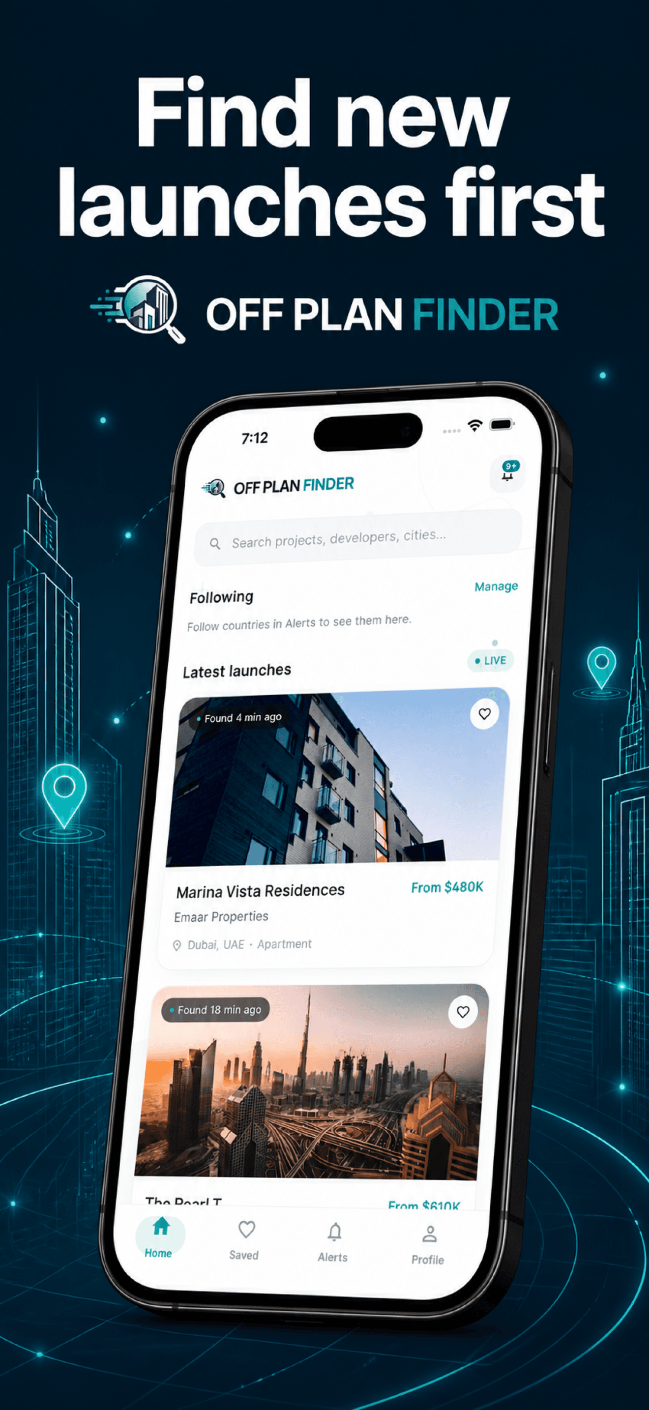 Find New Launches First