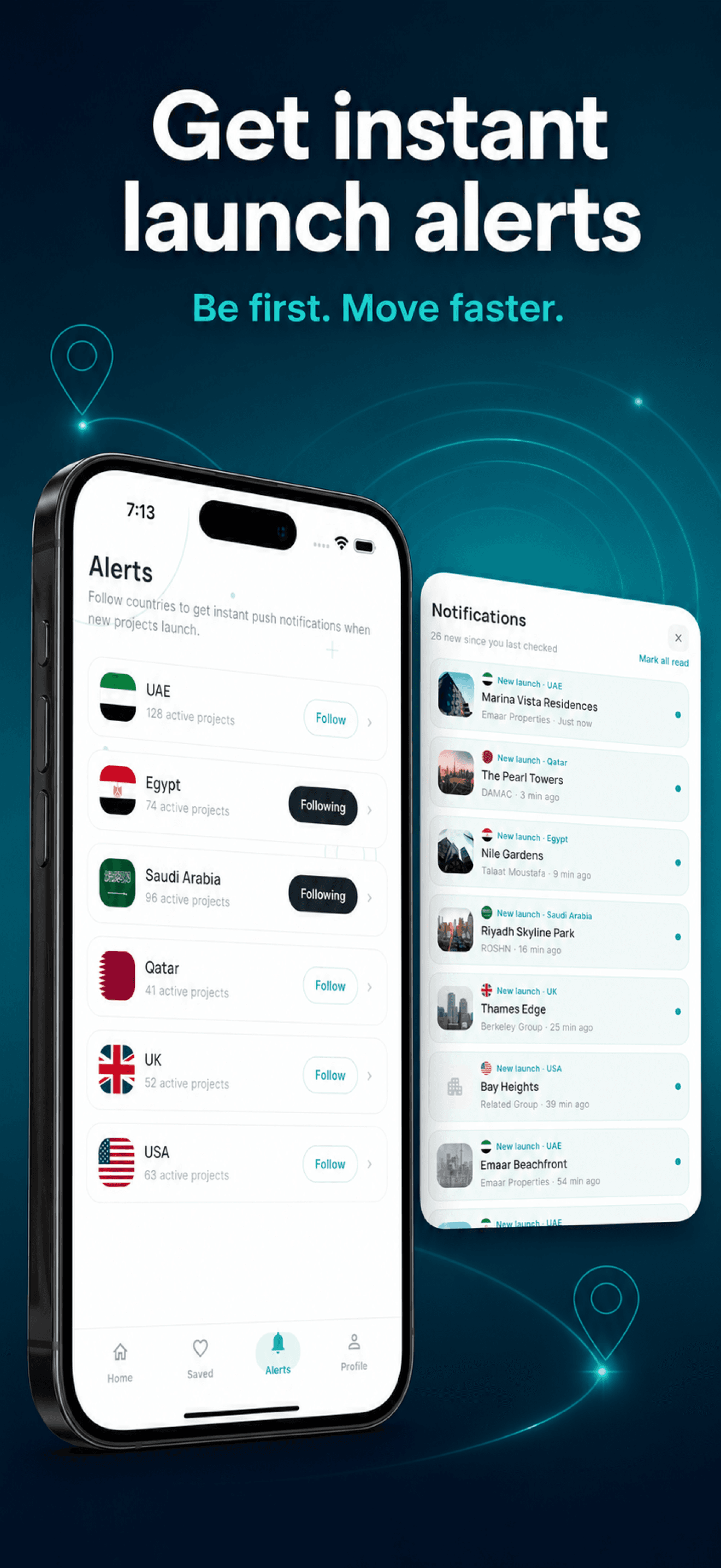 Get Instant Launch Alerts